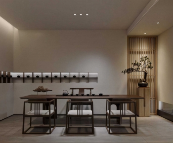 New Chinese Style Tea House-ID:219564919