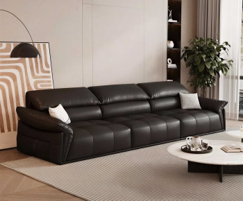 Modern Three-seat Sofa-ID:666672954