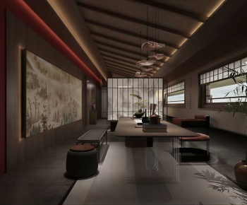 New Chinese Style Tea House-ID:425472021