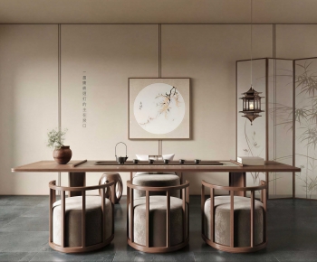 New Chinese Style Tea House-ID:827970036