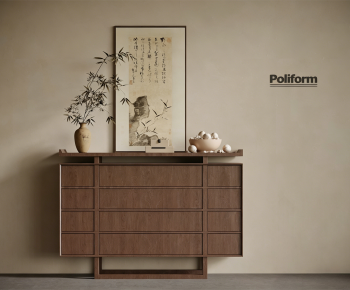 New Chinese Style Side Cabinet-ID:574918993