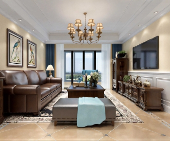 American Style A Living Room-ID:309158095