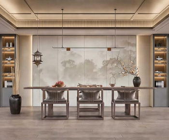 New Chinese Style Tea House-ID:943126929