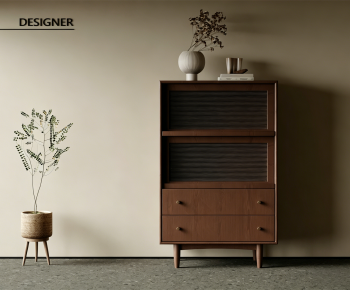 Wabi-sabi Style Entrance Cabinet-ID:683928014