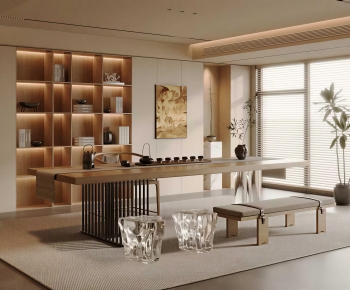 New Chinese Style Tea House-ID:655965096