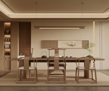 New Chinese Style Tea House-ID:628825908