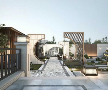 Modern Courtyard/landscape-ID:355676895