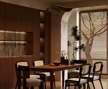 Modern Dining Room-ID:712455997
