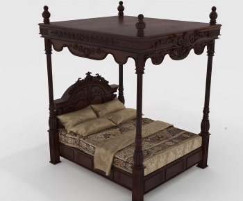European Style Double Bed-ID:442202096