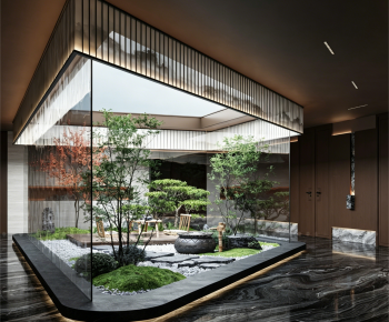New Chinese Style Courtyard/landscape-ID:211819892