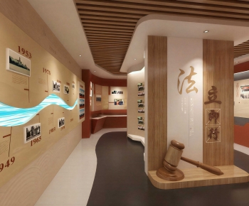 Modern Exhibition Hall-ID:451679949