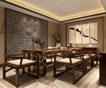 Modern Dining Room-ID:760225068