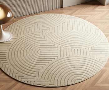 Modern Circular Carpet-ID:423562058