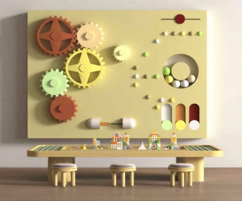 Modern Children's Table/chair-ID:806250691