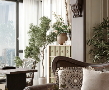 American Style A Living Room-ID:408387907
