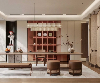 New Chinese Style Tea House-ID:885338077