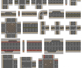 Modern Road Facilities-ID:964317084