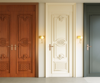 Simple European Style Door-ID:928766977