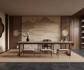 New Chinese Style Tea House-ID:799164068