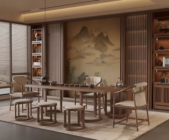 New Chinese Style Tea House-ID:241327057