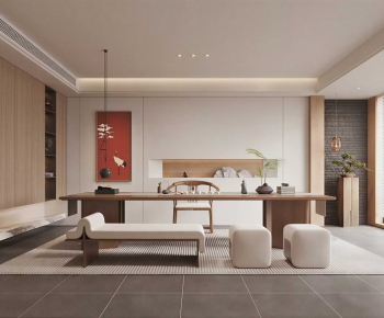 New Chinese Style Tea House-ID:595221042