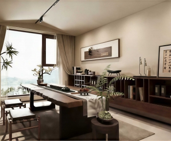 New Chinese Style Tea House-ID:896550898