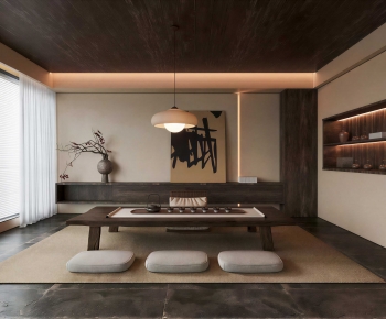 New Chinese Style Tea House-ID:986344105