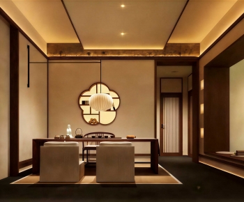 New Chinese Style Tea House-ID:937470918