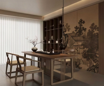 New Chinese Style Tea House-ID:174338893