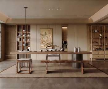 New Chinese Style Tea House-ID:562035083