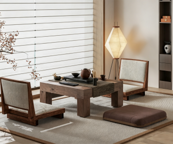 Wabi-sabi Style Tea Tables And Chairs-ID:660443079