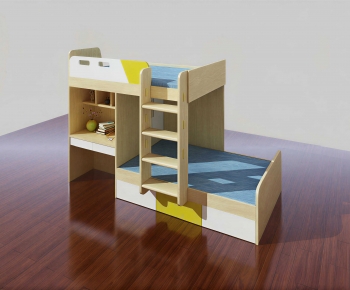 Modern Bunk Bed-ID:497577913