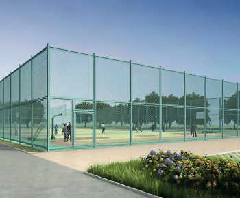 Modern Outdoor Sports Stadium-ID:977961069