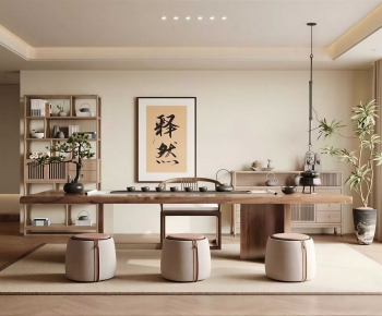 New Chinese Style Tea House-ID:405946021