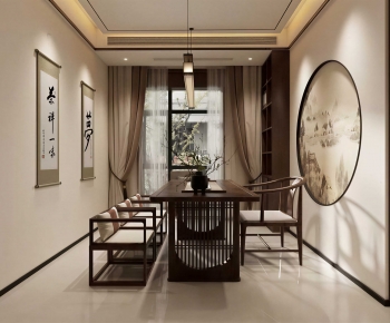 New Chinese Style Tea House-ID:862864029