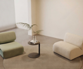 Modern Single Sofa-ID:395922904