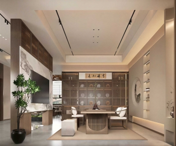 New Chinese Style Tea House-ID:967020035