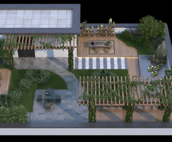 Modern Courtyard/landscape-ID:311428072
