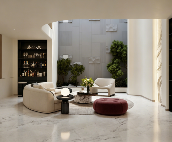 Modern A Living Room-ID:402548075