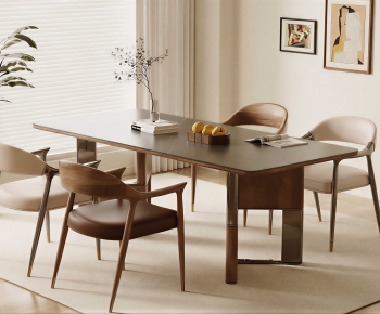 Modern Dining Table And Chairs-ID:850763081