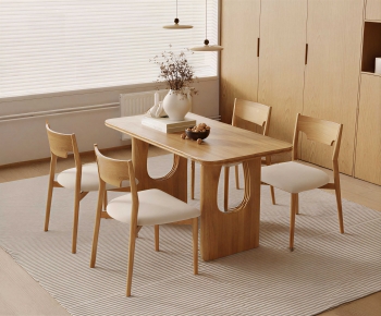 Modern Dining Table And Chairs-ID:959758047