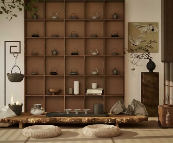 New Chinese Style Decorative Cabinet-ID:697820242