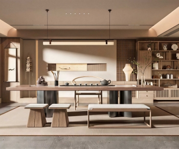 New Chinese Style Tea House-ID:677020551