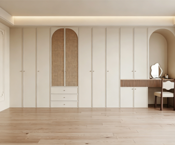 Modern Clothes Storage Area-ID:501785999