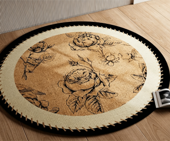 French Style Circular Carpet-ID:731184967
