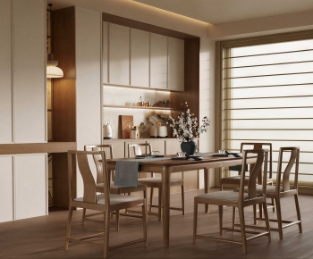 New Chinese Style Dining Room-ID:865102056