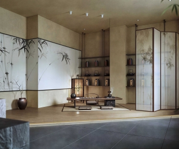 New Chinese Style Tea House-ID:537552128