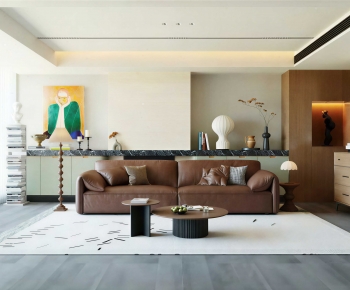 Modern A Living Room-ID:222981935