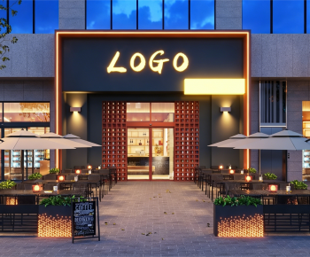 Modern Facade Element-ID:101579902