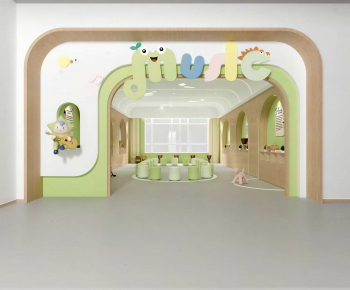 Modern Children's Kindergarten-ID:302592044